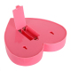Lampe Décorative Forme de Cœur LED 50000 Heures Pour Fête Mariage Pièce Intérieure Magasin Cadeau Rose - www.yonis-shop.com