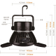 Lampe De Camping Solaire Multifonction Avec Ventilateur LED Anti Moustiques 4 Vitesses Et Recharge USB - www.yonis-shop.com
