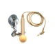 Microphone Main Libre Avec Haut-Parleur Puissant Et Câble 1m Couleur Chair - www.yonis-shop.com