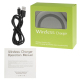Chargeur Sans Fil Noir Ultra-Pratique Compatible QI Avec Design Antidérapant - www.yonis-shop.com