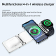 Chargeur Sans Fil 4 en 1 Pour Smartphone Montre et Écouteurs Avec Design Pliable et Charge Rapide 15W - www.yonis-shop.com