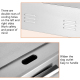 Plancha Électrique Inox 1500W Température Réglable 50-300°C Anti-Corrosion - www.yonis-shop.com