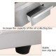 Plancha Électrique Inox 1500W Température Réglable 50-300°C Anti-Corrosion - www.yonis-shop.com