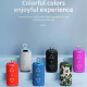 Enceinte Bluetooth Portable Stéréo 3D Subwoofer Sans Fil Avec Lumière LED Ambiance Et Fonction FM - www.yonis-shop.com