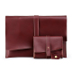 Sacoche Ordinateur Portable En Cuir Véritable Pour Laptop Et Tablette 13 Pouces Et Moins Rouge Bordeaux - www.yonis-shop.com