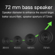 Enceinte Bluetooth Stéréo Pour Smartphone Avec Lampe Torche Batterie Externe Appels Mains Libres Et Carte TF - www.yonis-shop...