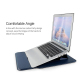 Sacoche Ordinateur Portable Multifonction Ergonomique Avec Support Magnétique Taille 14.1-15.4 Pouces Noire - www.yonis-shop.com