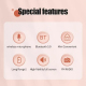Mini Enceinte Bluetooth Style Microphone Speaker Son HiFi et Effets de Voix Karaoke Portable - www.yonis-shop.com