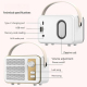 Mini Enceinte Bluetooth Portable Son Stéréo HIFI Commande Tactile Design Élégant Autonomie 4h - www.yonis-shop.com