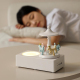 Enceinte Bluetooth Forme Carrousel Lumière Nuit Sans Fil Haut-Parleur Effet Sonore 360° Bois Grain - www.yonis-shop.com