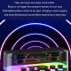 Enceinte Bluetooth Sans Fil Subwoofer Effets Lumineux Couleurs Support USB Compatible Multi-Scénarios Autonomie 1200mAh - www...