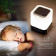 Enceinte Bluetooth Portable Avec Veilleuse LED Horloge Réveil Son Stéréo 3D Batterie 4000 mAh AUX TF Card FM Radio - www.yoni...