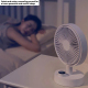 Ventilateur De Table Portable Silencieux USB Type-C Avec Batterie 4000 mAh Oscillation 135° Et Vitesse Réglable - www.yonis-s...