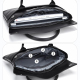 Sacoche Ordinateur Portable 14 Pouces Cuir PU Léger Résistant Aux Éclaboussures Avec Grande Capacité Et Confort De Portage - ...