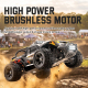 JJR/C 8810 Pro 1:18 Scale Brushless High-Speed 4WD RC Car(Purple Green) - www.yonis-shop.com