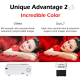 Vidéoprojecteur Android Portable HD 100 Lumens LED Autonomie Exceptionnelle Projection Polyvalente 30-100 Pouces - www.yonis-...