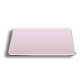 Tapis De Souris Antidérapant Double Face En Alliage D'Aluminium Taille Moyenne Argenté Haute Qualité Facile À Nettoyer - www....