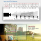 Camera Surveillance IP POE Zoom 1080P H.265 HD 4x Optical Zoom 2.8-12mm AF Lens IP66 Weatherproof IR Night Vision 3.0MP Motio...