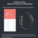 Bracelet Connecté Multifonction Étanche IP67 Écran Couleur Surveillance Sommeil Pression Artérielle Fréquence Cardiaque Compa...