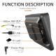 Autoradio 7 Pouces HD Sans Fil CarPlay Bluetooth MP5 Support Interconnexion Mobile Avec Télécommande - www.yonis-shop.com