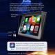 Autoradio 7 Pouces HD Sans Fil CarPlay Bluetooth MP5 Support Interconnexion Mobile Avec Télécommande - www.yonis-shop.com