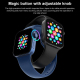 Bracelet Connecté Écran HD 1.69 Pouces Appels Bluetooth Suivi Cardiaque - www.yonis-shop.com