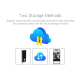 Interphone Vidéo Intelligent 1080P WiFi Détection de Mouvement Infrarouge Vision Nocturne Intercom Bidirectionnel Stockage Cl...