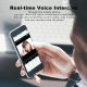 Interphone Vidéo Intelligent 1080P WiFi Détection de Mouvement Infrarouge Vision Nocturne Intercom Bidirectionnel Stockage Cl...