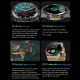 Montre Connectée Surveillance Santé Appel Smart Écran 1.39 Pouces Tactile IPS Multisport Autonomie 30 Jours Compatible Androi...