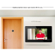 Interphone Vidéo Avec Écran 4.3 Pouces Et Caméra 1MP Pour Sécurité De Porte - www.yonis-shop.com