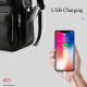 Sac À Dos Ordinateur Grande Capacité Antivol Imperméable Avec Port USB Pour Laptop 15.6 Pouces Et Moins - www.yonis-shop.com
