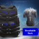 Sac À Dos Ordinateur Grande Capacité Antivol Imperméable Avec Port USB Pour Laptop 15.6 Pouces Et Moins - www.yonis-shop.com