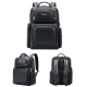 Sac À Dos Ordinateur En Cuir Grande Capacité Avec Port USB Type-C Résistant Et Confortable - www.yonis-shop.com