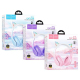 Casque Bluetooth Oreilles De Chat Lumineuses Design Mignon Couleur Cristal Bleu 5 Heures D'Autonomie Bluetooth 5.0 - www.yoni...