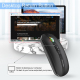 Souris Sans Fil 2400DPI Dual Mode 2.4GHz Bluetooth 5.1 Métallique Grise Haute Précision 6 Boutons Mute Design Longue Durée Ba...