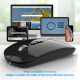 Souris Sans Fil Rechargeable 1600DPI 2.4GHz Haute Résolution Design Élégant et Silencieux - www.yonis-shop.com