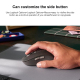 Souris Sans Fil Bluetooth 2 Modes 2000DPI Précision Silencieuse Confortable Compatible Multi-Plateformes - www.yonis-shop.com