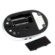 Souris Sans Fil Rechargeable 2.4GHz Avec Hub USB 3 Ports Et Station De Charge 1200 DPI - www.yonis-shop.com