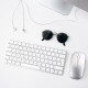 Souris Sans Fil Silencieuse Pour Ordinateur Portable Avec Affichage De Batterie Et Design Ergonomique - www.yonis-shop.com