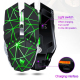 Souris Sans Fil Rechargeable 6 Boutons 1600 DPI avec Lumière Respirante 7 Couleurs Pour Bureau et Gaming - www.yonis-shop.com