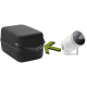 Accessoires Vidéoprojecteur Sac De Rangement Portable Anti-Poussière Coque Rigide Résistante Noir - www.yonis-shop.com