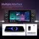 Autoradio 1 DIN Android 15 5 Pouces CarPlay Android Auto Sans Fil Navigation GPS Compatible Caméra De Recul AHD CVBS - www.yo...