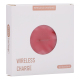 Chargeur Sans Fil 10W Design Tartan Rouge Compatible QI Rapide et Compact - www.yonis-shop.com