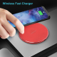 Chargeur Sans Fil 10W Design Tartan Rouge Compatible QI Rapide et Compact - www.yonis-shop.com