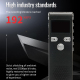 Dictaphone HD Mini Enregistreur Vocal Réduction De Bruit 16GB Écran LED Métal 90H Autonomie - www.yonis-shop.com