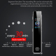 Dictaphone Portable Écran Couleur HD 8GB Enregistreur Vocal Haute Qualité - www.yonis-shop.com