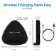 Chargeur Sans Fil Ultra Rapide Pour Smartphones Compatibles Qi Design Compact Et Sécurité Optimale - www.yonis-shop.com