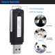 Clé USB Micro Espion 64GB Enregistreur Vocal Rechargeable Portable Haute Qualité - www.yonis-shop.com