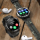 Montre Connectée Écran Rond 1.6 Pouces Bluetooth Surveillance Santé 24 Modes Sportifs Étanche Batterie Longue Durée - www.yon...