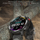 Montre Connectée Écran Rond 1.6 Pouces Bluetooth Surveillance Santé 24 Modes Sportifs Étanche Batterie Longue Durée - www.yon...
